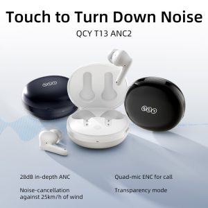 QCY t13 anc 2 blutooth headphones